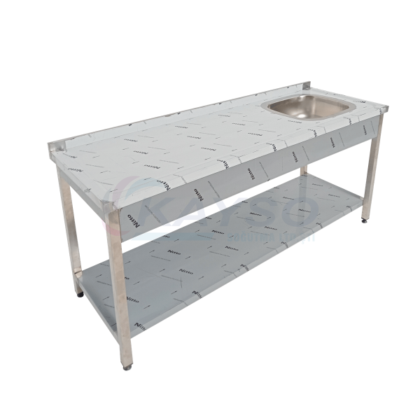 Tek Evyeli Bulaşık Tezgahı